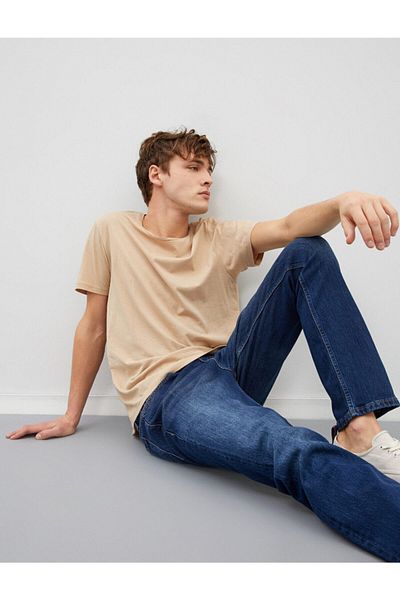Koton Jeans - Navy blue - Straight