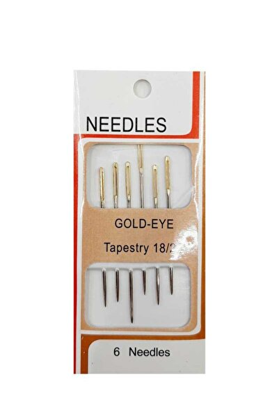 AYDIN TUHAFİYE Etamin Iğnesi 6 Lı Set