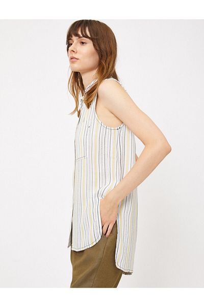 Koton Button Detailed Blouse