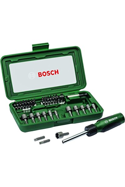Bosch 46 Parça Bits Uç Vidalama Ve Lokma Ucu Seti Tornavidalı