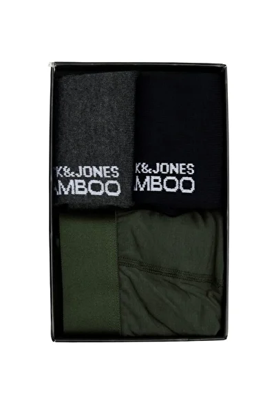 Jack & Jones Jack&Jones Men's Socks and Boxers Gift Box Jacbamboo Gıftbox
