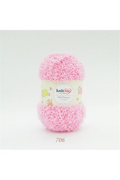 knitme Πλέκω Μου Το Κερασάκι 706 Ζαχαρωτό Ροζ