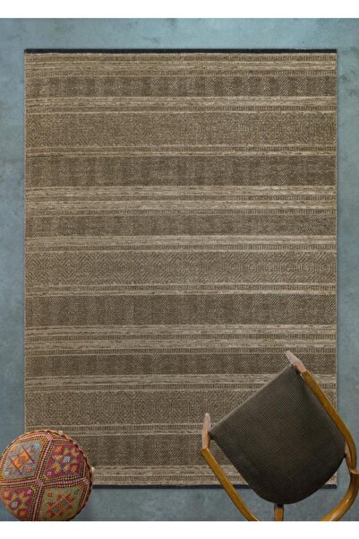 Apex Gloria Polyester Şönil Ve Jüt Dokuma Pamuk Tabanlı Salon Halısı, 4003 Vi...