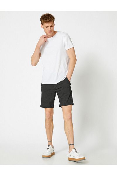 Koton Shorts mit Taschen aus Popeline-Stoff