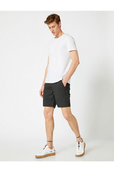 Koton Shorts mit Taschen aus Popeline-Stoff