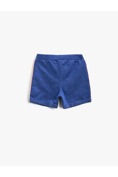 Koton Baby Boy Blue Waisted Shorts