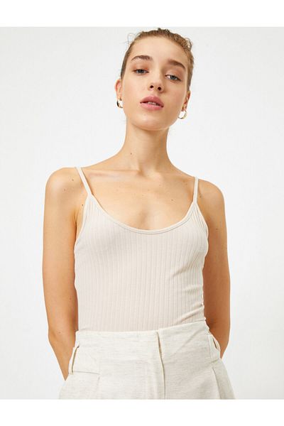 Koton Γυναικεία Scoop Neck Slim Cut Athlete