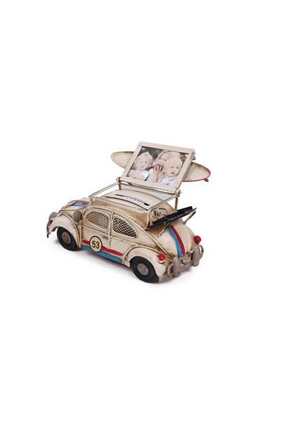 ECOME Decorative Metal Car with Frame and Moneybox Gift