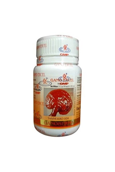 Gano Fresh Ganoderma 90 Kapsül Reishi Mantarı Takviye Gıda 350mg