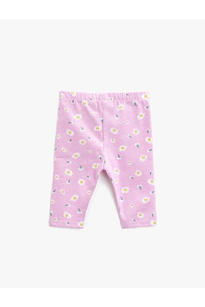 Koton Cotton Floral Leggings