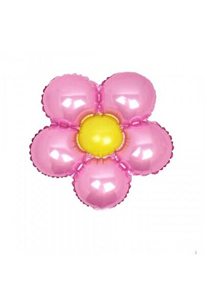 Genel Markalar Folyo Balon Çiçek Modeli 18ınc Pembe 1 Adet