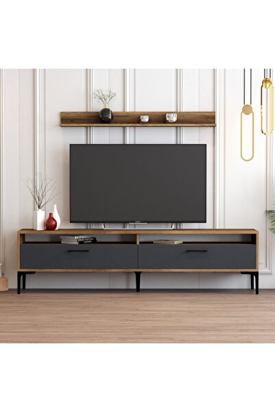 Variant Mobilya Istanbul Tv Ünitesi Ceviz / Antrasit