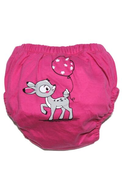 Story Baby Sevimli Fil, Tavşan ve Ceylan Temalı Kız Bebek Alıştırma Külodu 3'lü