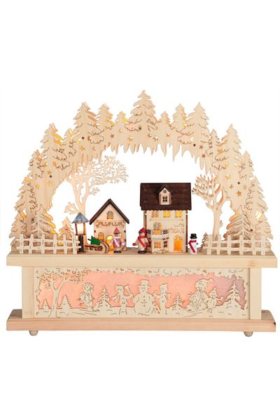 Eglo 270-56 Natural Wooden Decorative Christmas Lighting