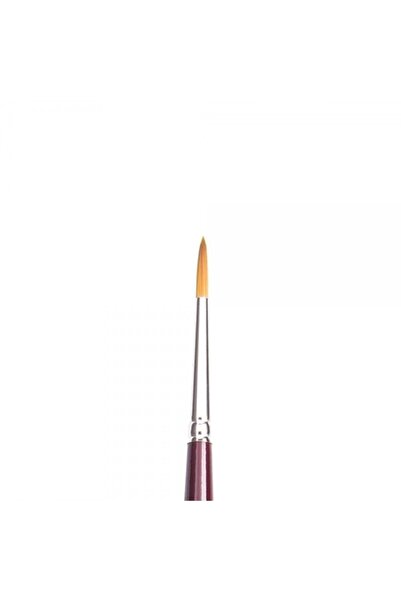 Pebeo Seria 123 Perie rotundă sintetică cu mâner scurt - N:4