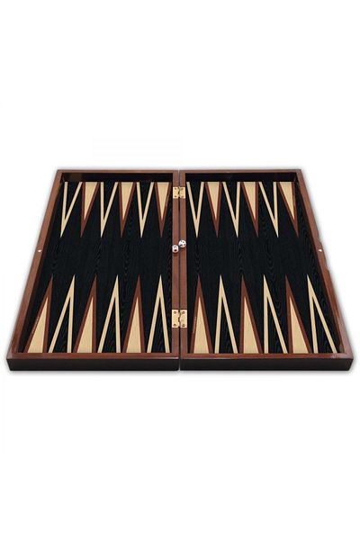 Star Oyun Cafe Backgammon Dark Wenge