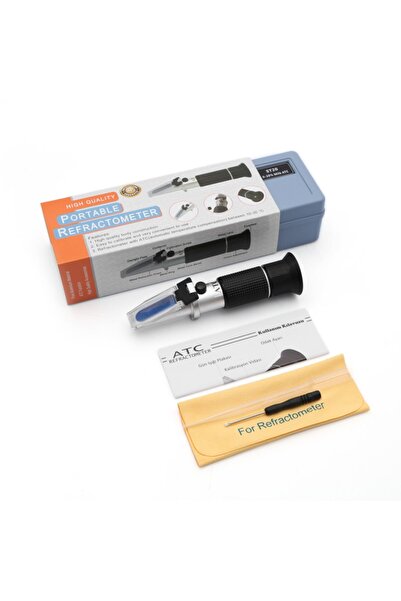 Genel Markalar Süt Refraktometre 0-20%- Süt Numuneleri Ölçüm Refraktometresi ...