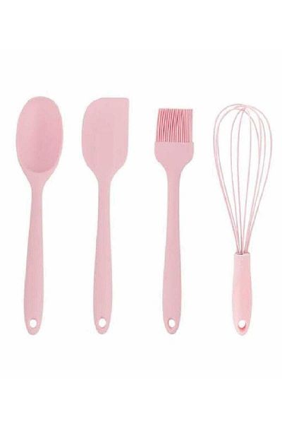 Tantitoni Silicone Light Pink 4 Piece Large Preparation Set