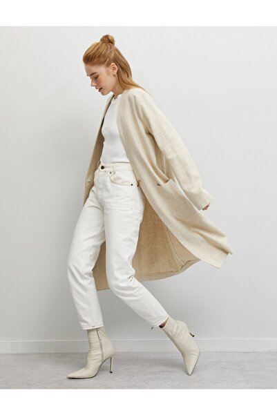 Koton Жіночий тренчкот екрю 0YAK06884EW