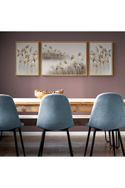 TekTablo Çerçeçveli Ahşap Tablo Seti