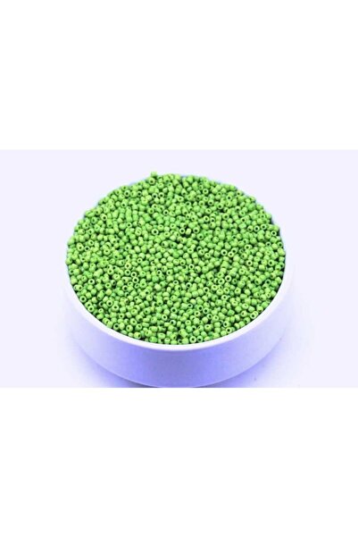 yfhobi 50 gram - Küçük Boy Kum Boncuğu, 1.5 Mm, Takı Yapım Boncuğu, Parlak Ye...