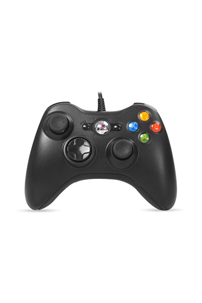 Rampage Snopy Sg-r360 Siyah Xbox-360 Ve Usb Pc Destekli 2,20m Kablolu Oyunkolu Joypad