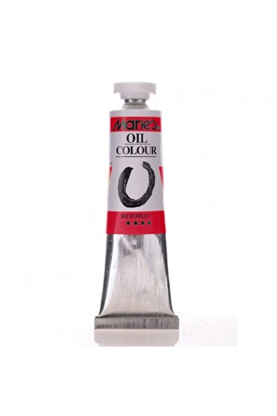 Maries Yağlı Boya 12 ml 302 Scarlet