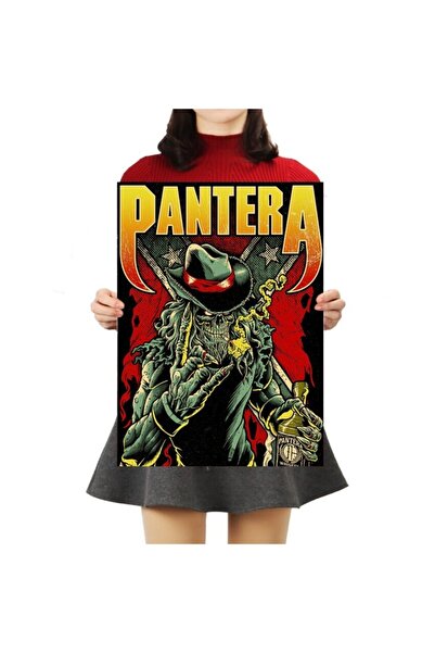 Caph Design Pantera - Vintage Kraft Poster - 33x48cm