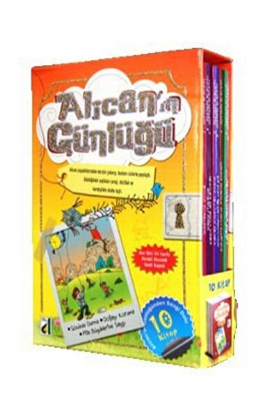 Damla Yayınevi Alican’ın Günlüğü 10 Kitap Takım