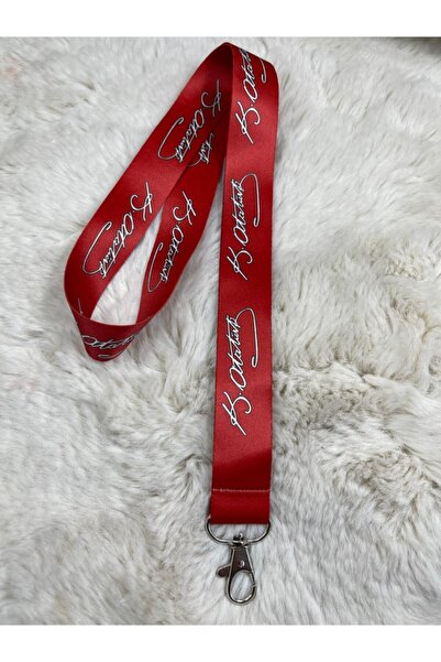 Hediyebum Curea roșie pentru gât cu semnătură Ataturk