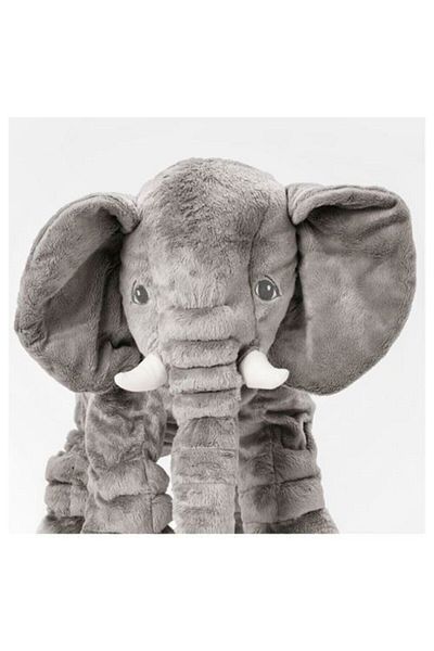 IKEA Soft Plush Toy Meridyendukkan 60 Cm Gray Elephant Children's Toy