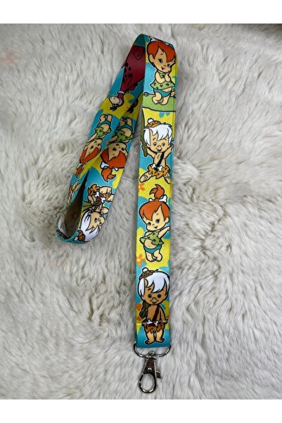 Hediyebum Curea de gât din piatră Bam Bam și Pebble