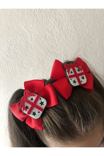 Stil Tasarım Toka New Year's 2-Piece Red Buckle