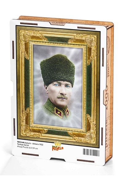 King Of Puzzle Wooden Puzzle Atatürk - Ankara 1922 Wooden 1000 Pieces