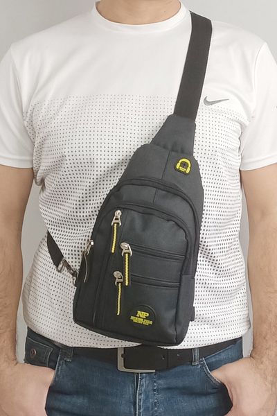 Lederax Double Sided Chest Bag - Hanging Bodybag Ld266