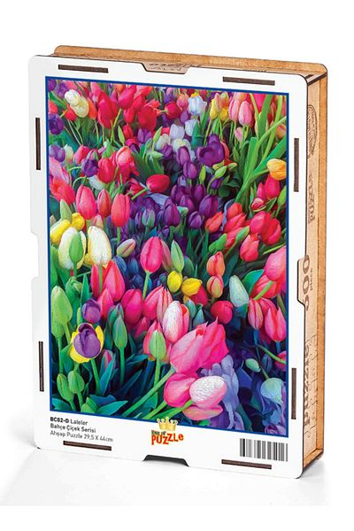 King Of Puzzle Tulips Wooden Puzzle 500 Pieces (bc02-d)