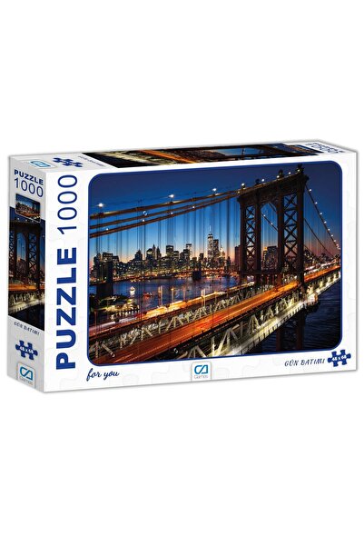 CA Games Ca.7014 Gün Batımı 1000 Parça Puzzle