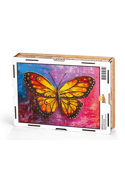 King Of Puzzle 1000 Piece Wooden Puzzle - King Butterfly Design