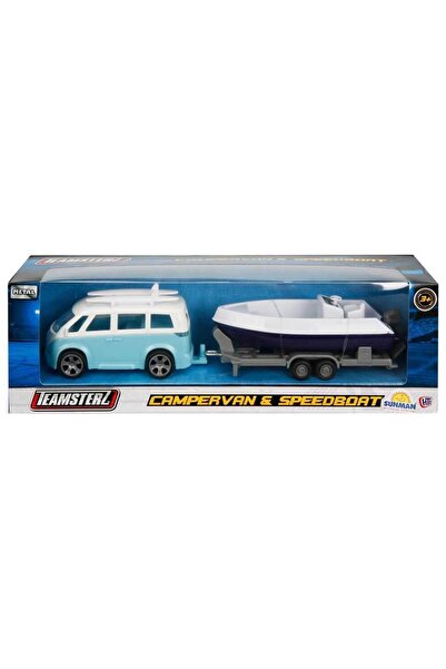 Sunman 70021 قارب Teamsterz كارافان