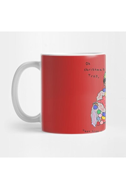 Pixxa Community - Christmas Troy (with Writing) Kupa Bardak