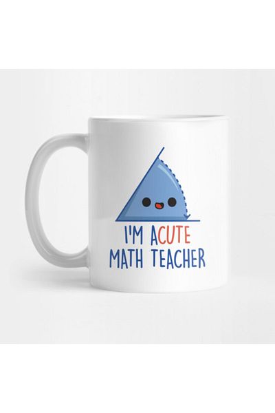 Pixxa كوب I'm Acute Math Teacher