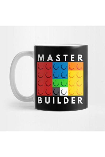 Pixxa Master Builder Lego Mug