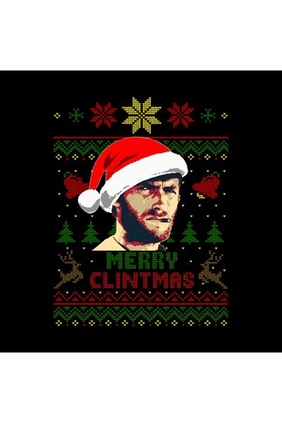 Pixxa Merry Clintmas Clint Eastwood Christmas Mug Cup