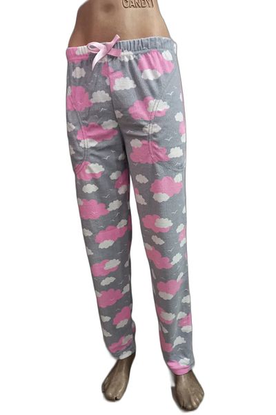 Pijamoni Velvet Pajama Bottoms with Pockets