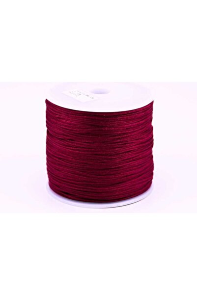 yfhobi 10 Metre - 0.80 Mm, Bileklik Ipi, Bordo Renkli, Paraşüt Ipi, Kod-122