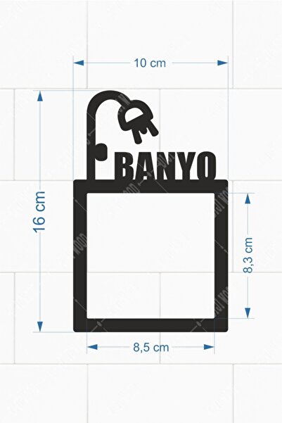 Diji Wood Banyo Priz Çerçevesi