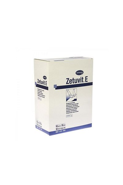 Hartmann Zetuvit E 10x10 25 قطعة غطاء جرح معقم