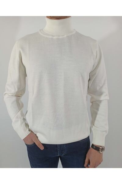 DCN Ateş Ince Tam Balıkçı Yaka Kazak-158