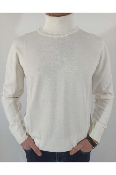 DCN Ateş Ince Tam Balıkçı Yaka Kazak-158