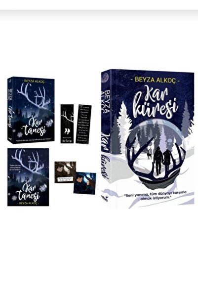 İndigo Kitap Kar Tanesi Ciltsiz Kar Küresi Ciltsiz Beyza Alkoç 2'li Set Gny34